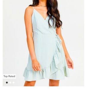 Altar’d state katrina dress sage L